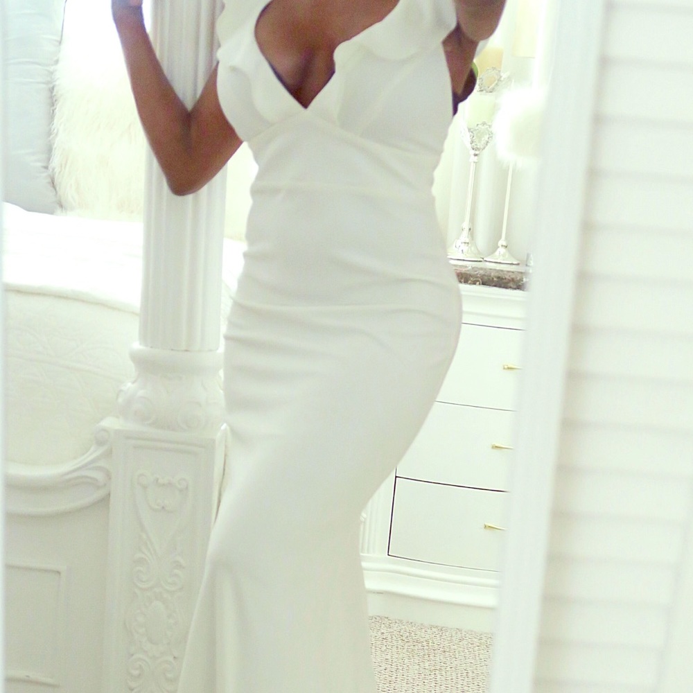 Off White LuLu Gown.